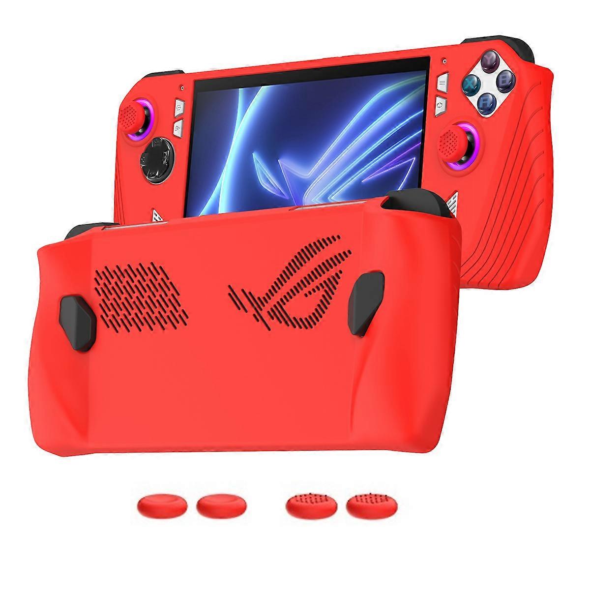 For ROG Ally Handheld Game Console Protective Case,Red
