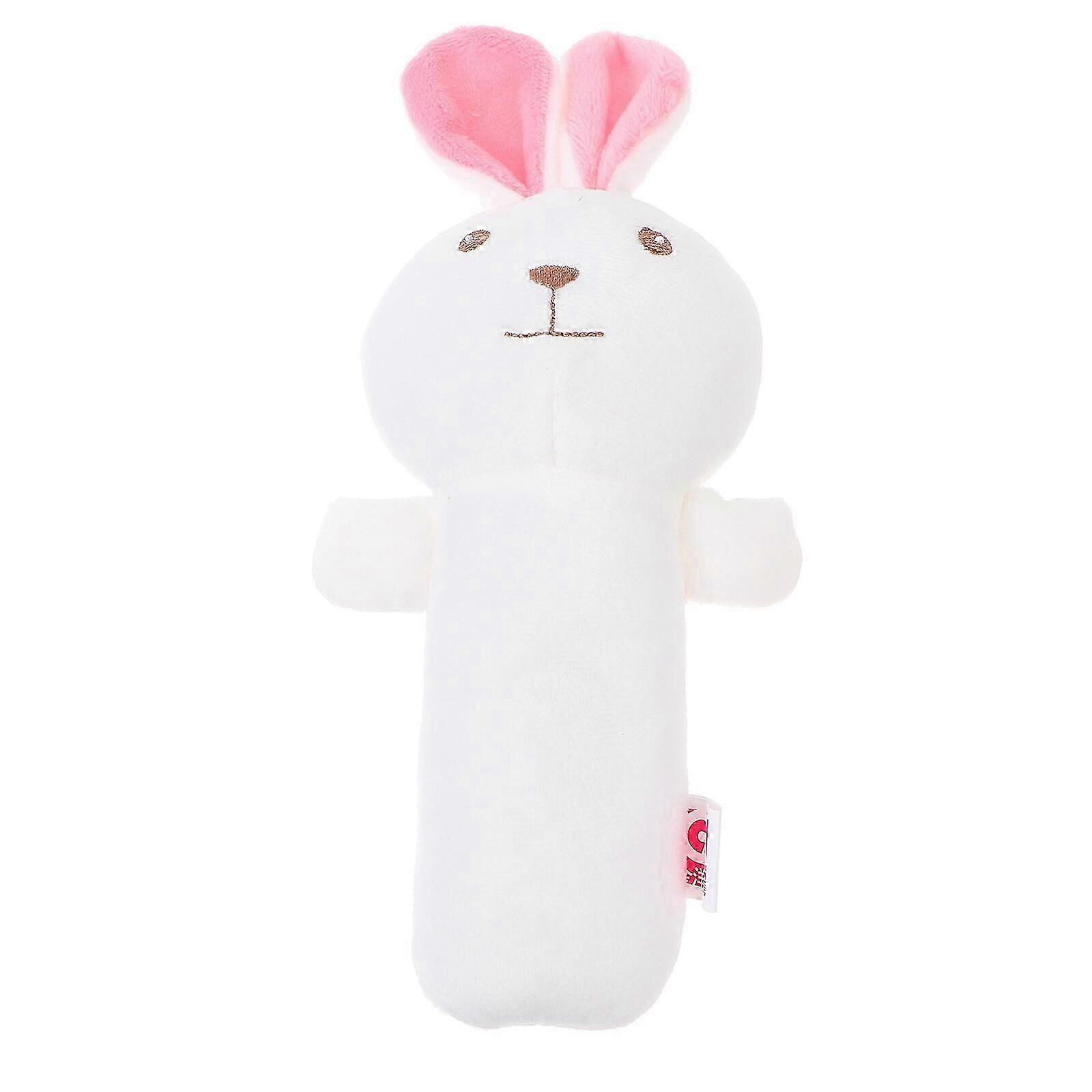 1Pc Cartoon Plush Rattle Toy Safe Infant Appease Toy Lovely Baby Plaything