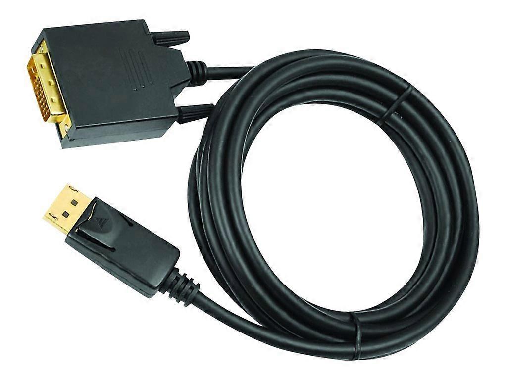 CB-DP1A11-S2 Display Cable, 10', 24+1 Pin Digital DVI (M) to 20 Pin DisplayPort (M), Black