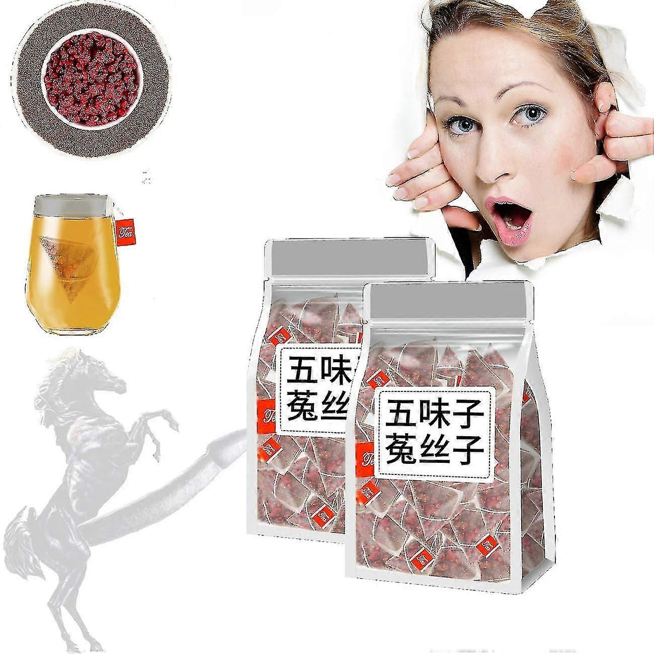Five Flavors Goji Berry Tea, Liver And Kidney Care Tea, Mens Essentials Kidney Care Tea Five-flavor Goji Berries Nourishing Tea