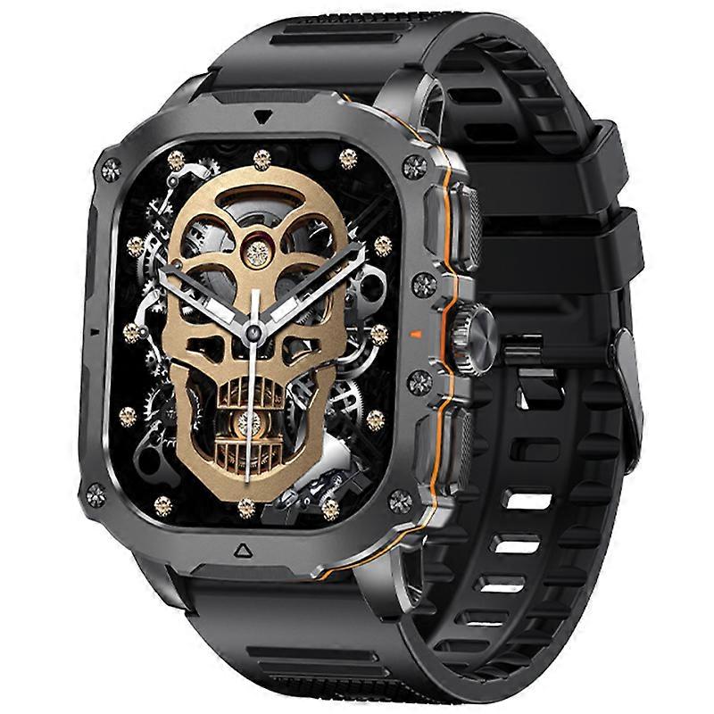 Smartwatch with Sports, Outdoor Use, Bluetooth Calling, Heart Rate, Blood Oxygen, Sleep Monitoring(Black)