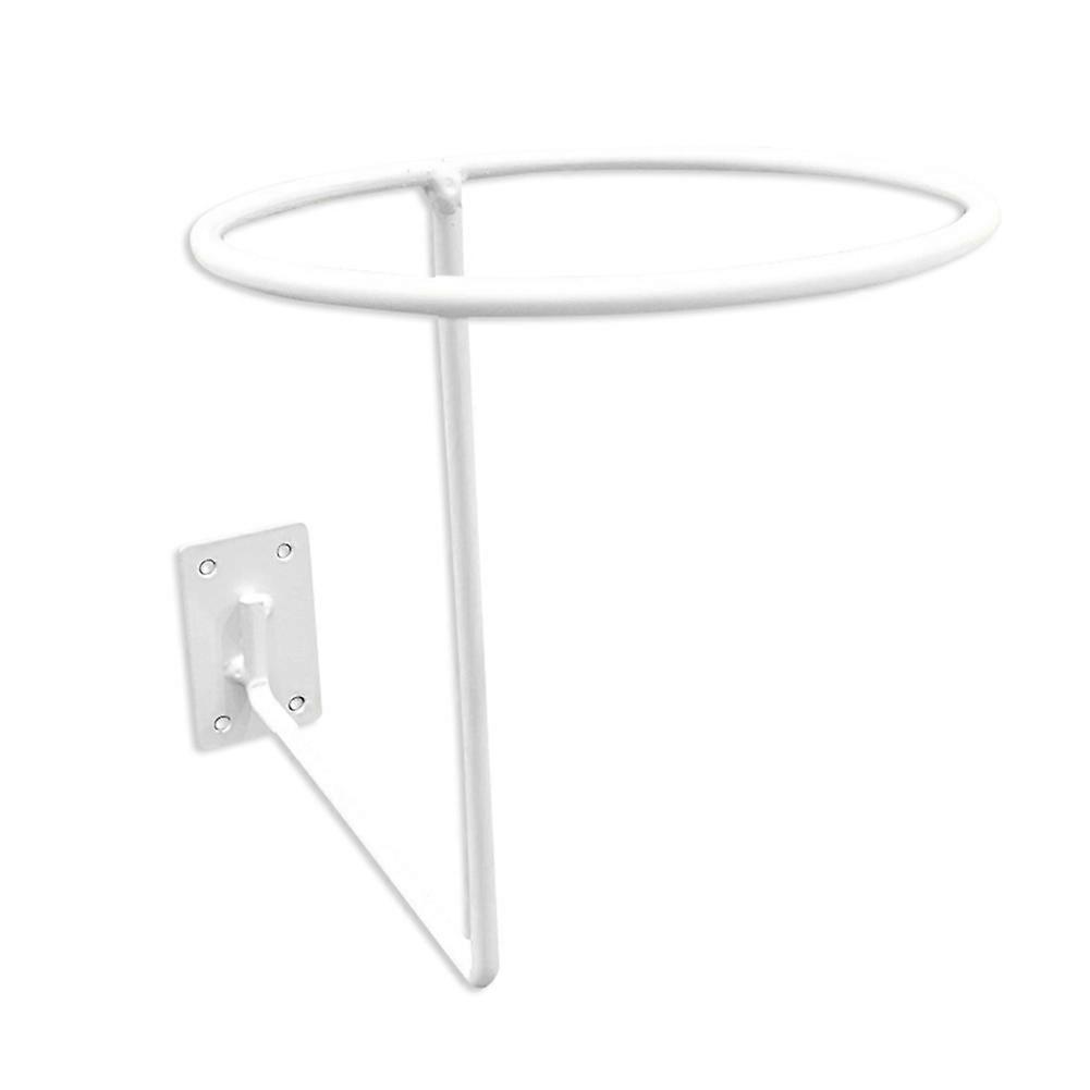 Wall Mount Display Rack Helmet Storage Holder Hanger Black/White