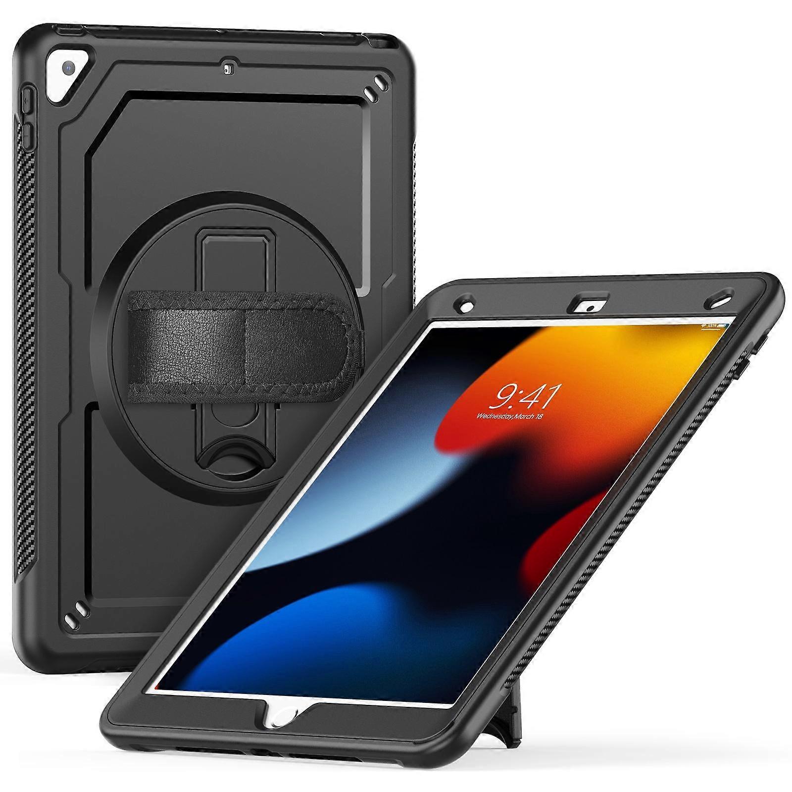 Honeycomb Hand Grip Turntable Stand Tablet Case