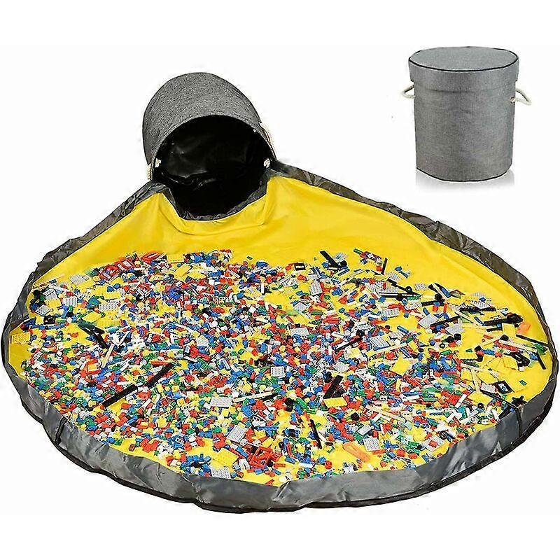Toy Storage Quick Storage Bag for Toys Regular Gray