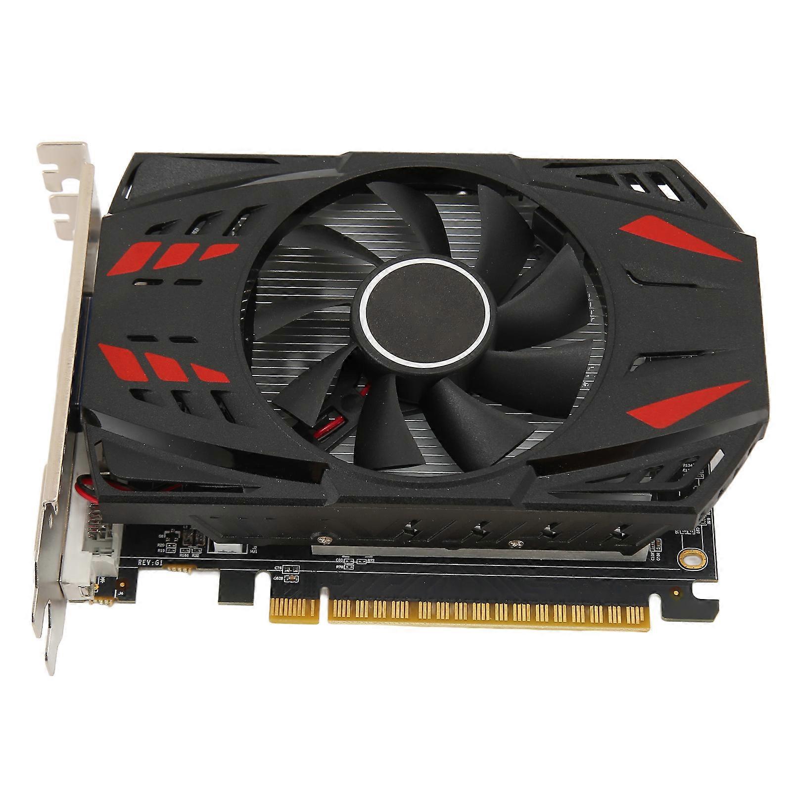 Desktop Graphics 2GB GDDR5 128bit 700/750MHz Cooling Fan DVI VGA HD Output PCI Express 2.0 X 16 Gaming Video Card