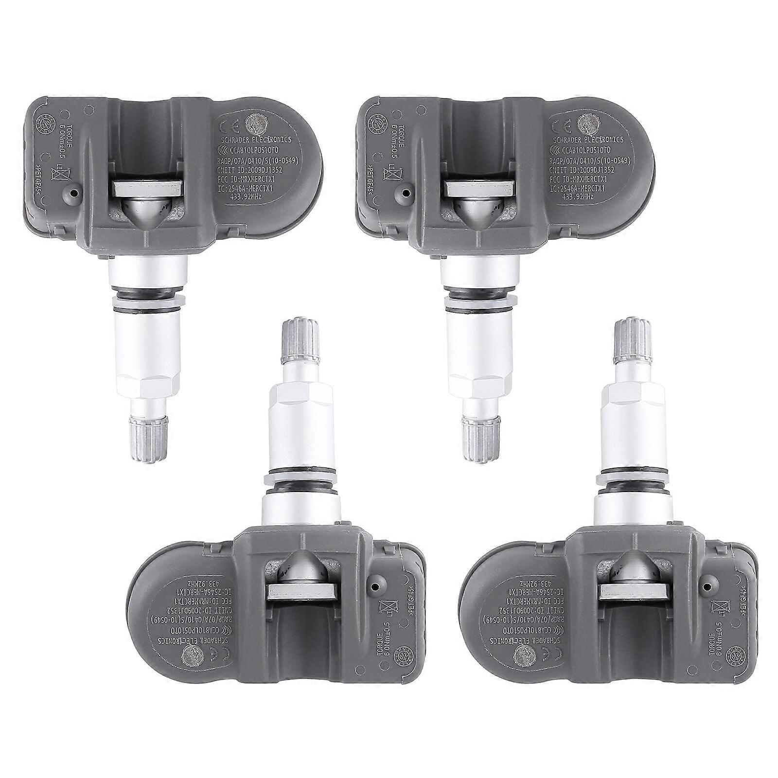 4pcs TPMS Tire Pressure Sensor, Compatible for 2009, 300 56029400AD Tire Pressure Monitoring System