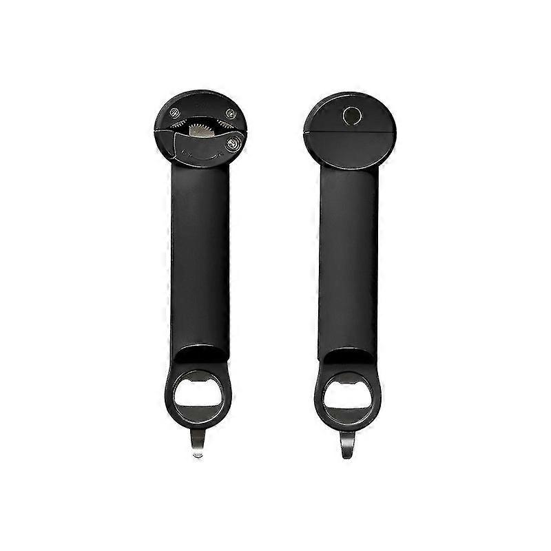 Abridor de botellas retráctil multifuncional -z-haoyi--Negro