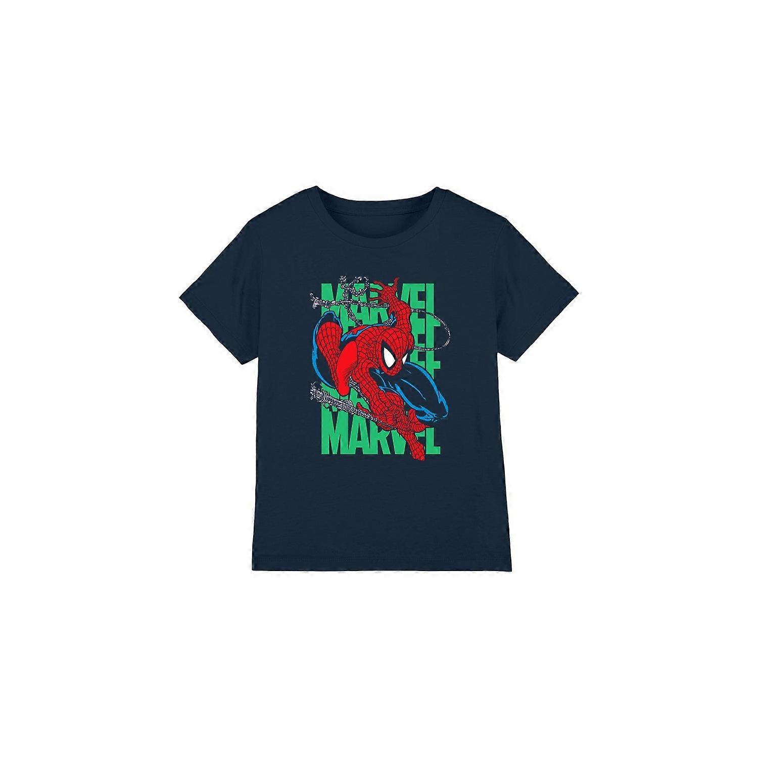Spider-Man Tricou Childrens/Kids Wall Crawling