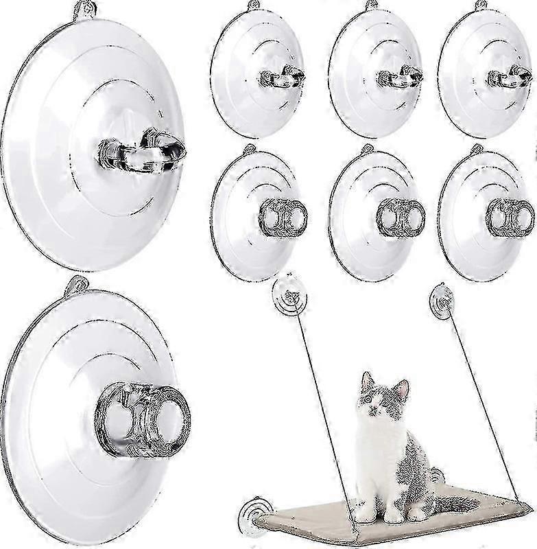 8PCS Suction Cup Replacement Cat Window Perch Suction Cup for Cat Window Bed Perch Hammock--