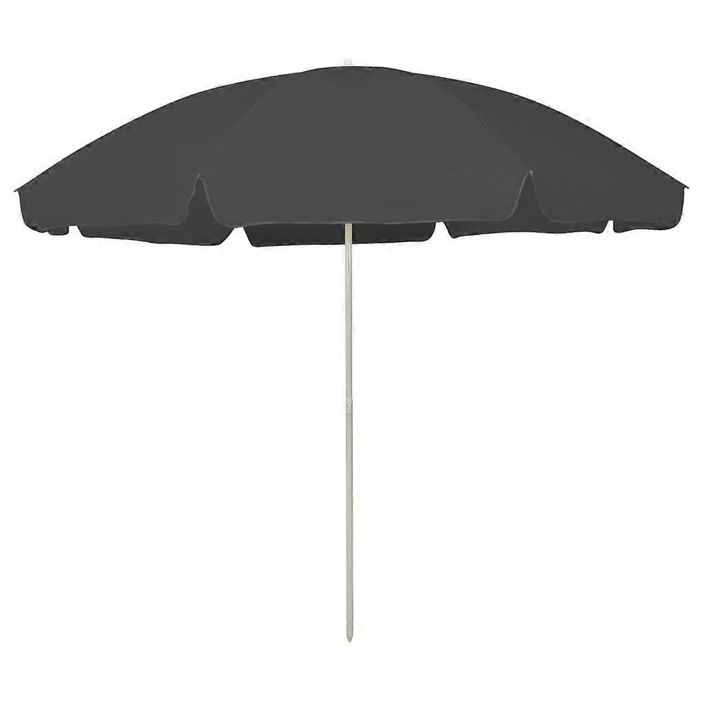Beach Umbrella Anthracite 300 Cm Beach Umbrellas