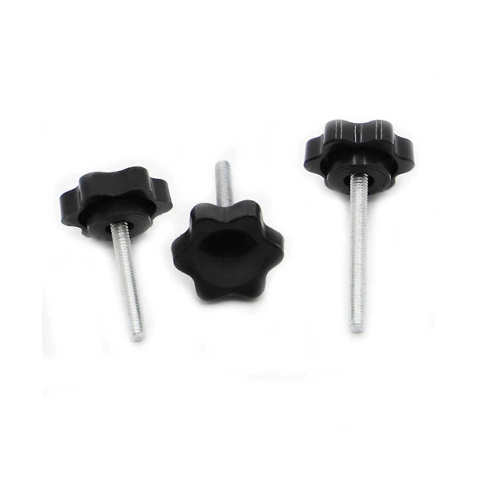 M8 M10 Star Shaped Clamping Nuts 60MM Bakelite Plastic Head for Knob Industry Equipment Handle Screw