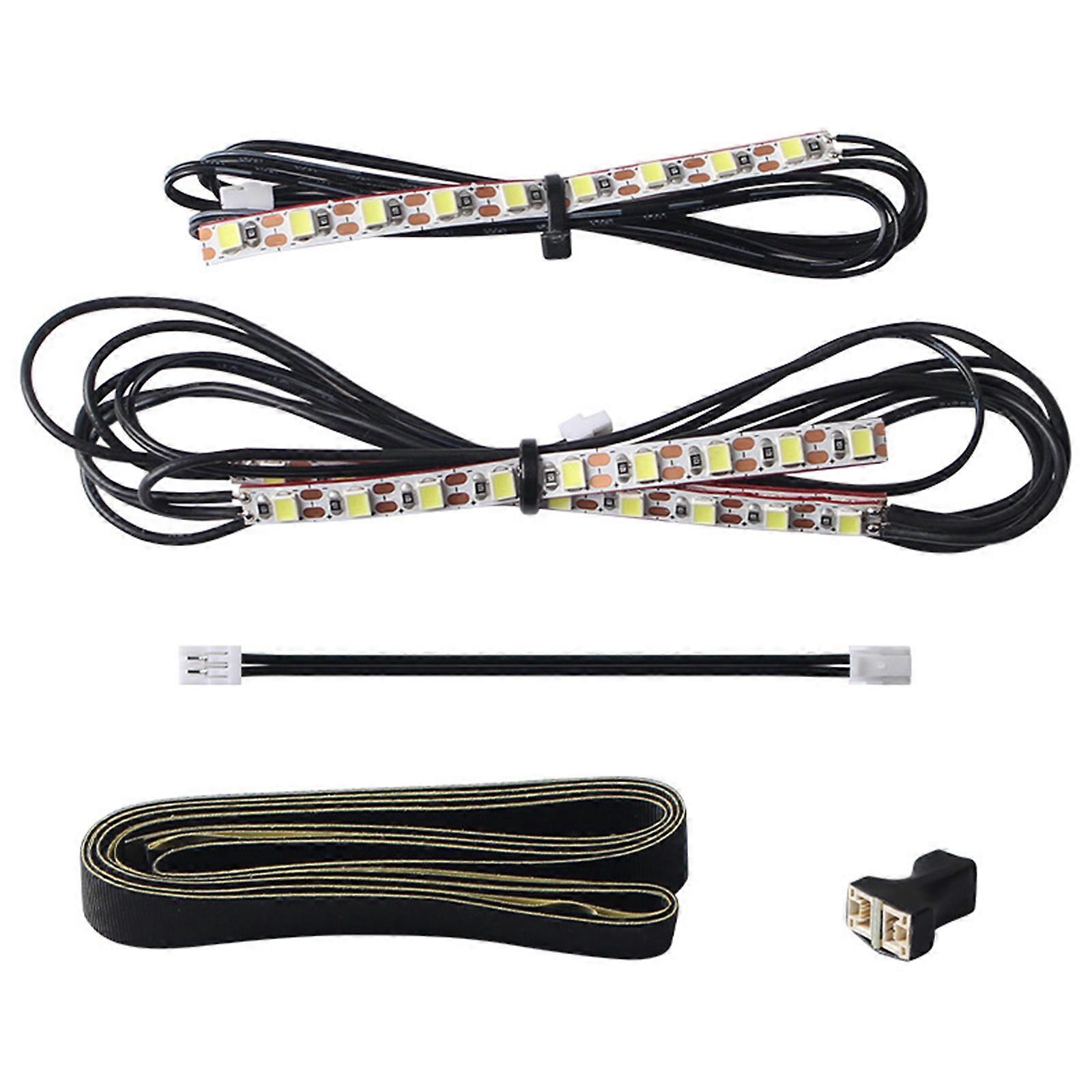 High Brightness 24VCOB LED Strips for Lab P1P P1S 3D Printing LED Light Kit Lighting Lamp Easy to Installs