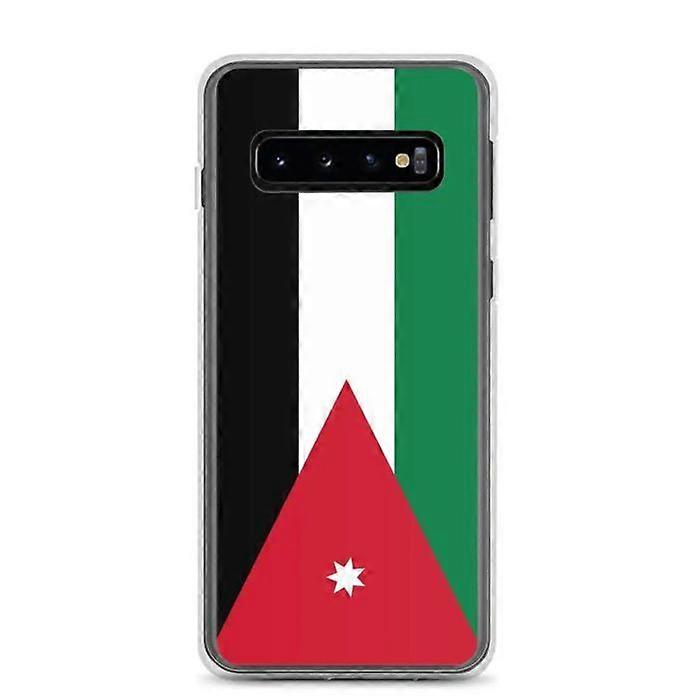 Phone Case - Samsung - Galaxy S10 - Jordan Flag - Soft - Multicolor