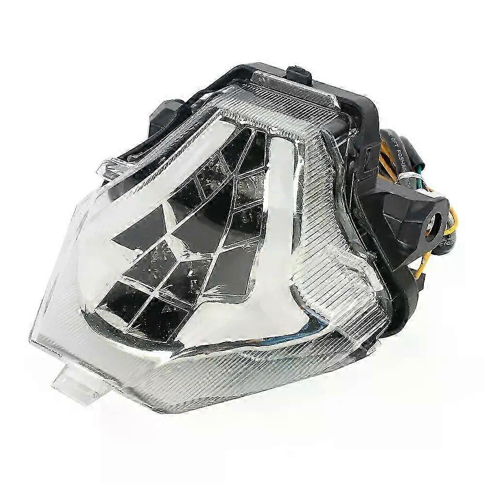 Applies to LED Tail Light Suitable for YAMAHA MT07 FZ07 2014-2017/ MT25 MT03 YZF R3 R25 2014-2021 18 19 Integrated Turn Signal Brake Lamp Motorcycle