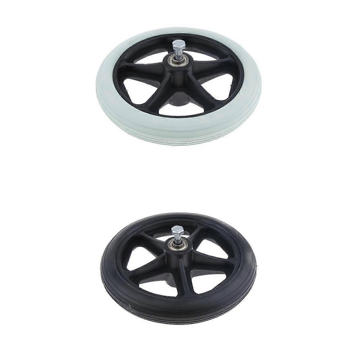 2x ABS Replacement Front Wheel 5/16" Castor s Supplies