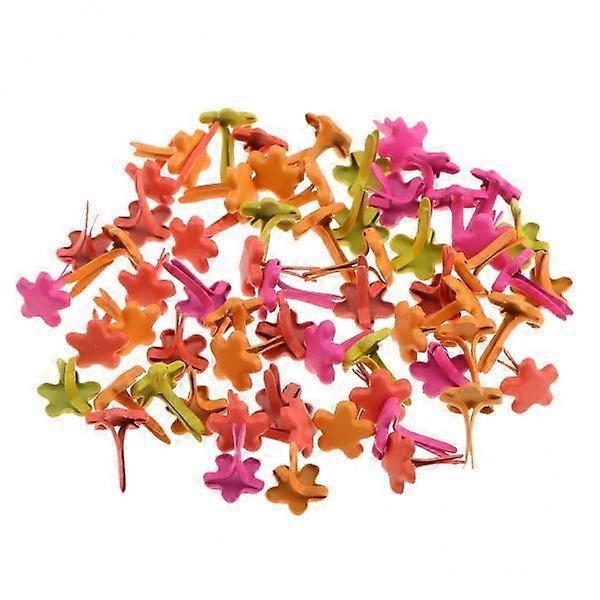 4x 100.5mm Multicolor Brads for Making