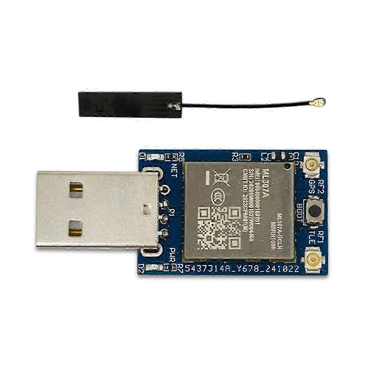 ML307A 4G Full Netcom Module USB Internet Module with GPS Multi-Functional Portable Module No Driver Board + Antenna