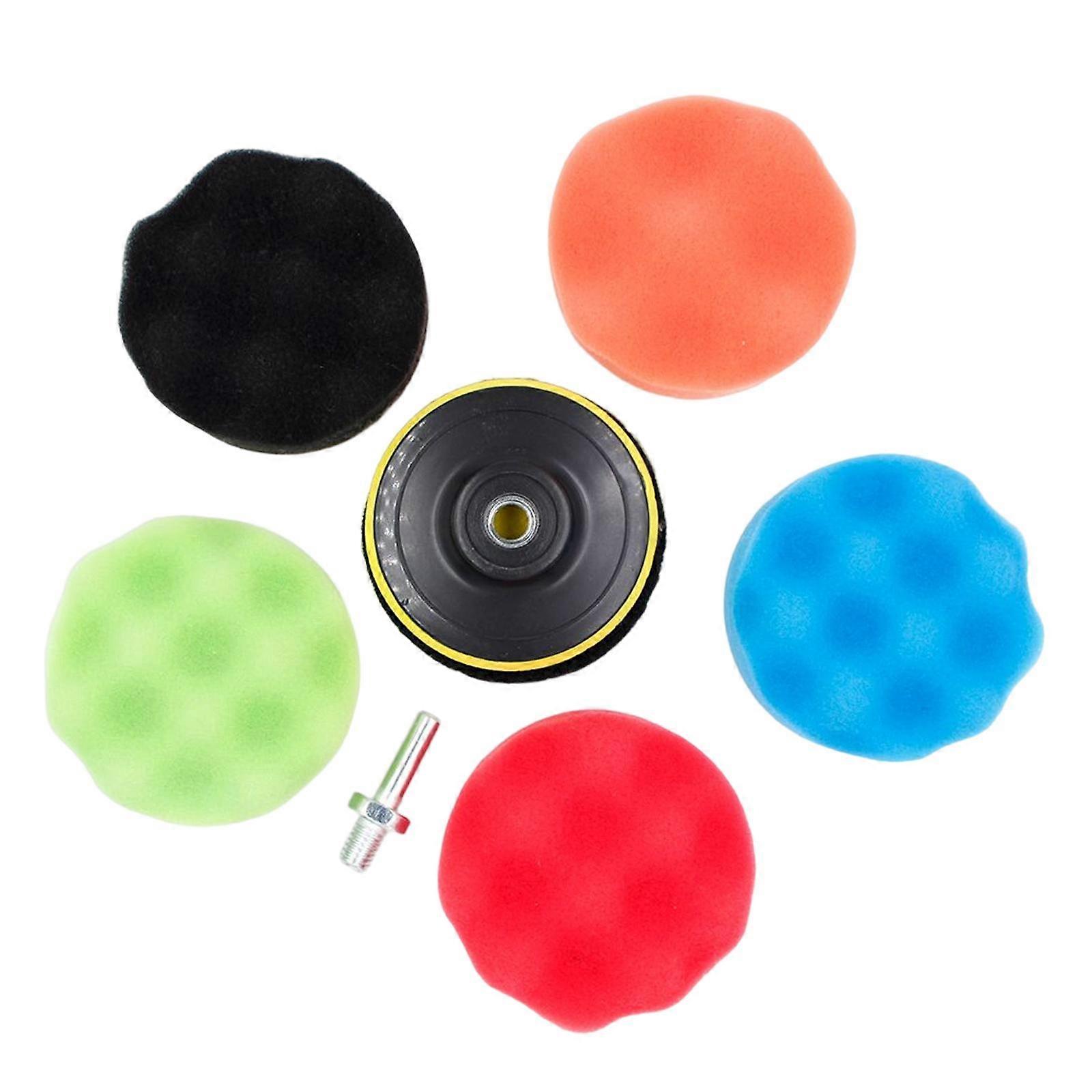 8 Pieces Polishing Pads for Car Polishing, Sanding, Waxing Buffer Pads 3inch