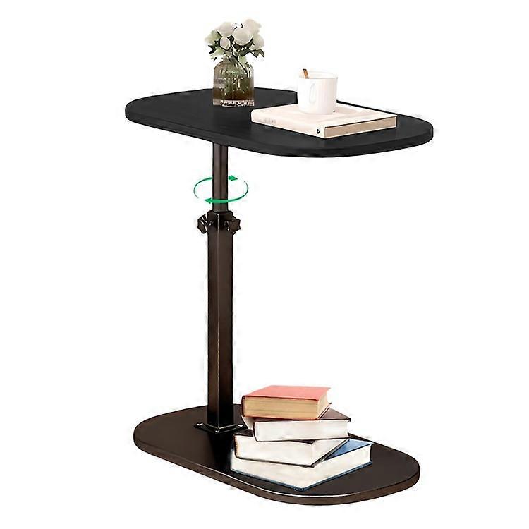 Adjustable C Shape Side Table for Sofa Bed 360 Degree Rotating Laptop Desk Portable End Table