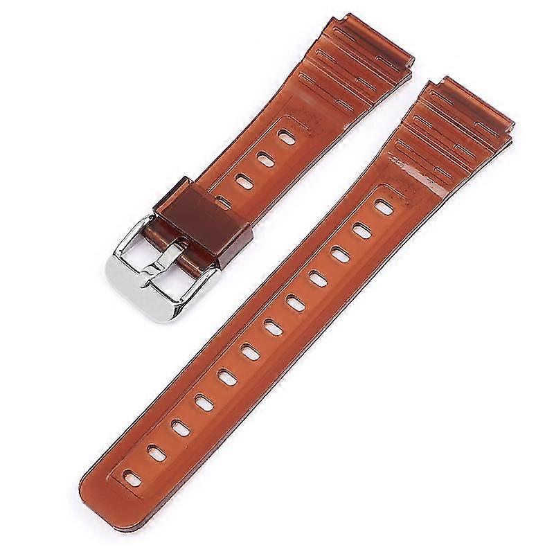 18mm Jelly Colour TPU Strap För Casio F91W / F84 / F105/108 klockor