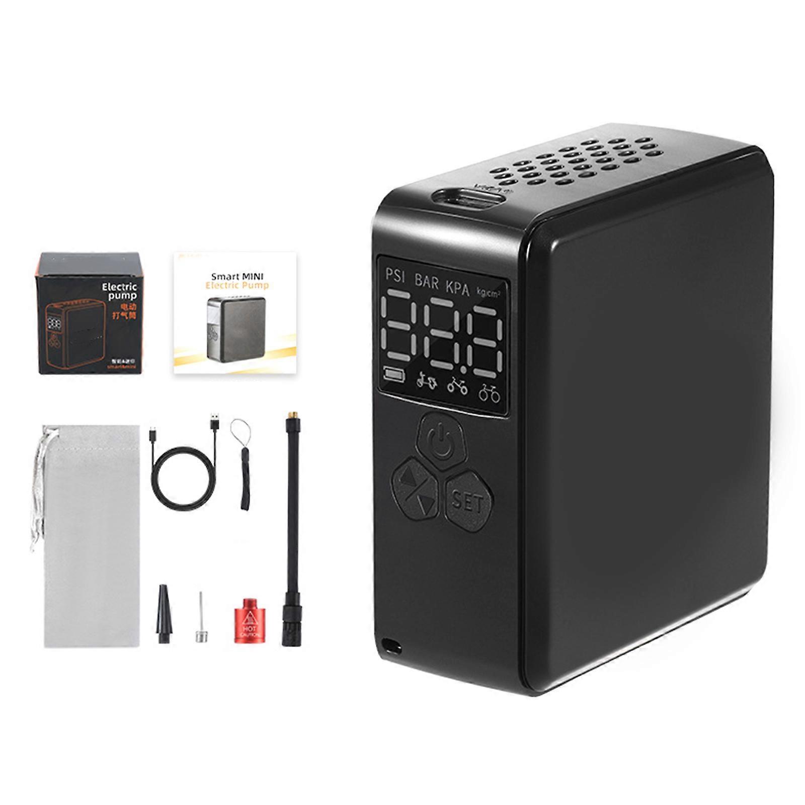 Electric Air Pumps for Inflatables, Rechargeables Small Bikes Pump for Basketball, Pool Float, Air Mattress