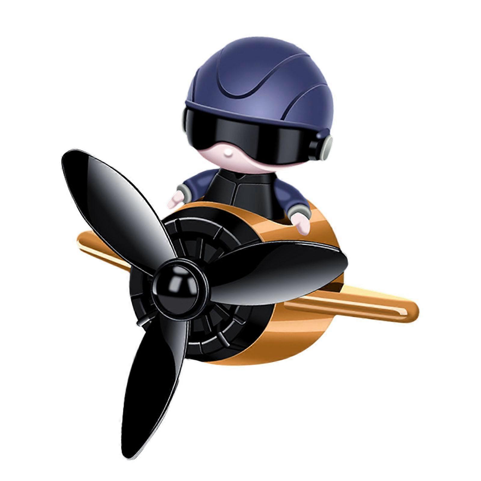 Car Air Fresheners Clip Astronaut Theme with Rotating Propeller Creative