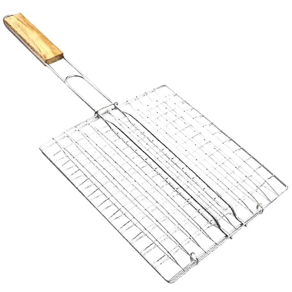 Grill Basket 1-Piece Reusable Grill Accessory for Vegetables and Meat, Durable for Gas and Charcoal Grills, BBQ Tool