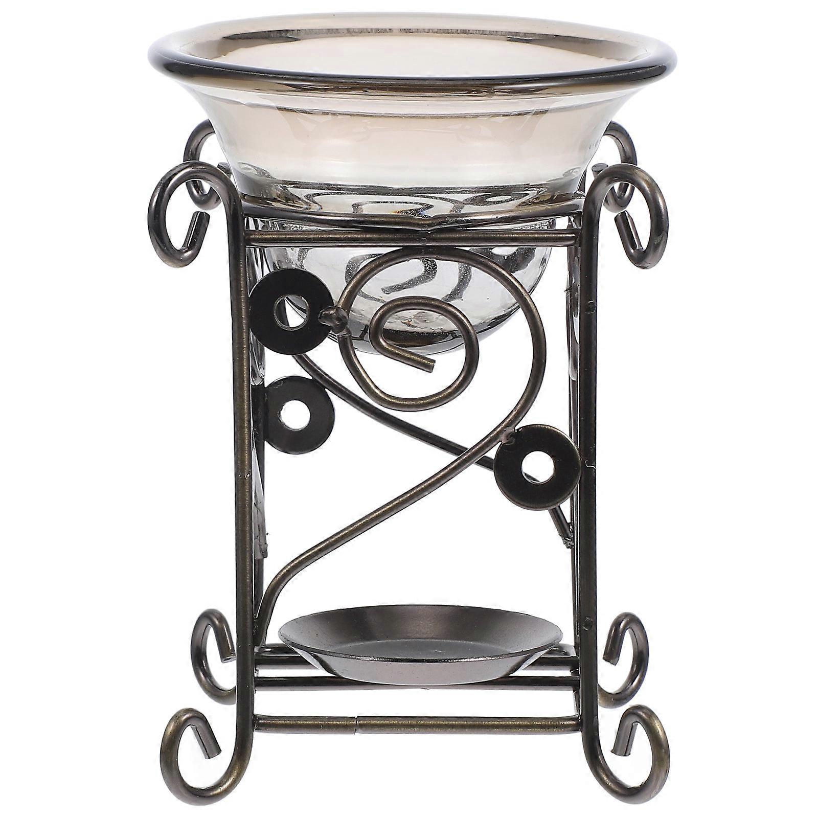 Dark Diffuser Burner for Essential Oils Candle Iron Incense Burner for Decoration Use