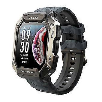 2025 Military Smart Watch Outdoor 5atm Wasserdichte Taktische Smartwatch für Männer