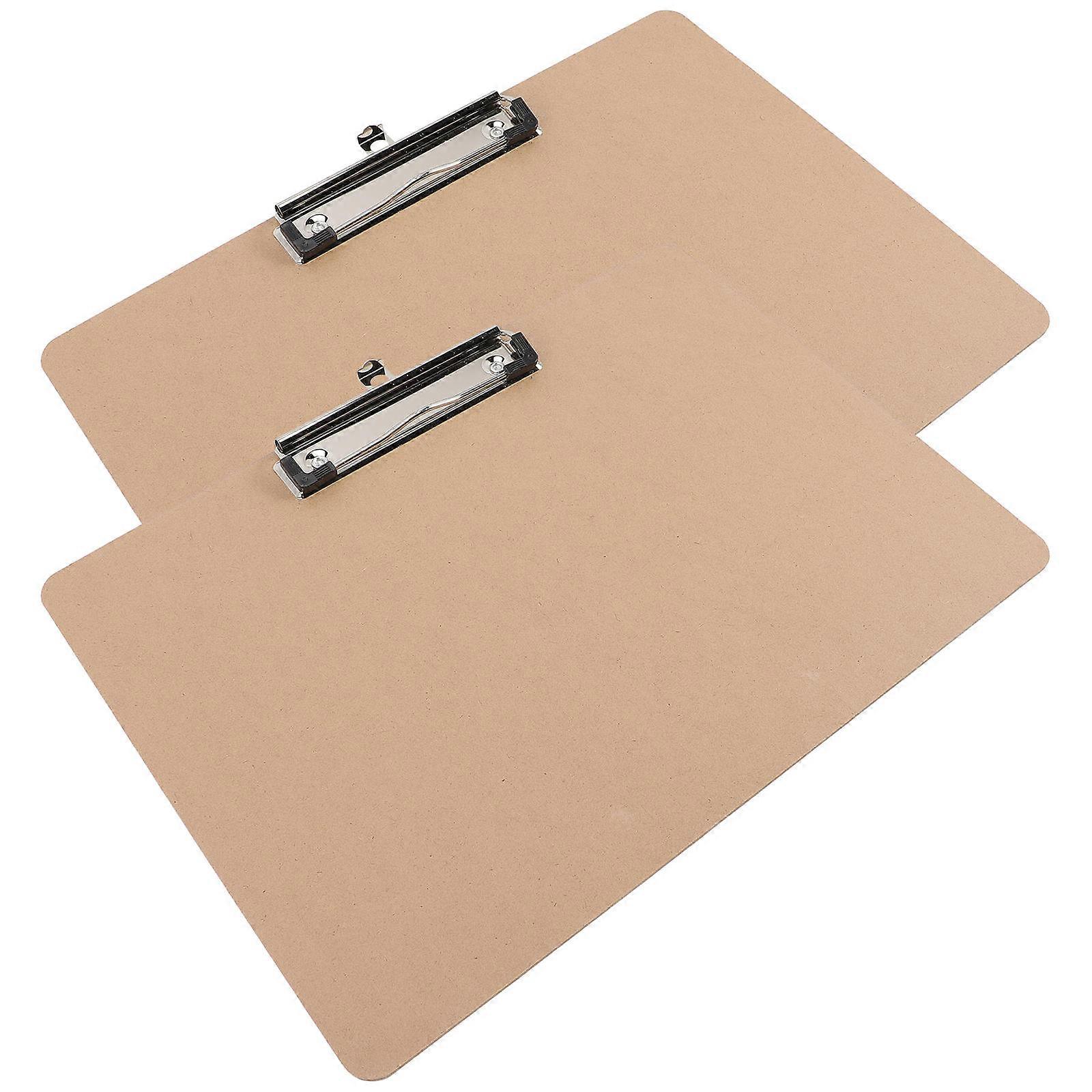 2pcs Multi Functional Clipboard Writing Board for Office, School, and Art – Handheld File Organizer for Memos, Data Storage, and Ordering Boards
