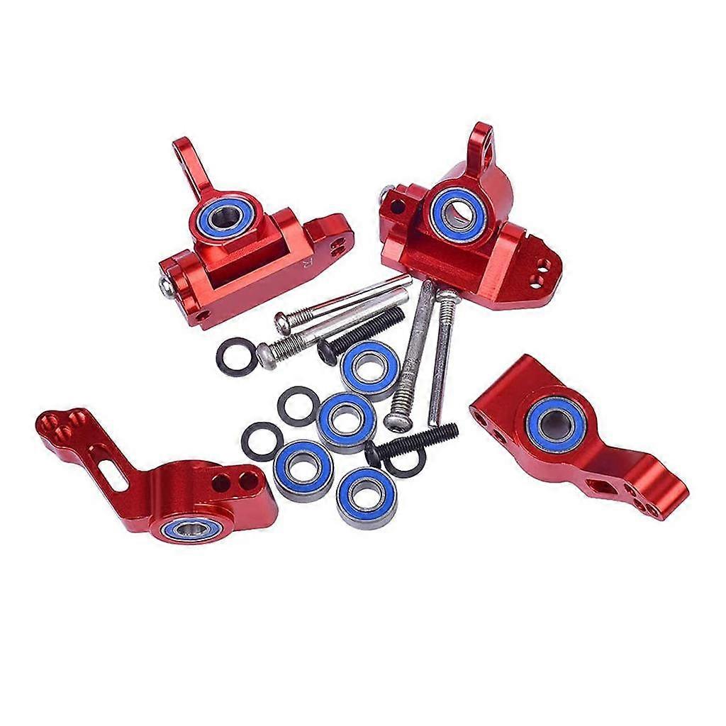 Metal Rear Stub Axle Carriers Steering Block for 1/10 Slash 2WD Trucks DIY