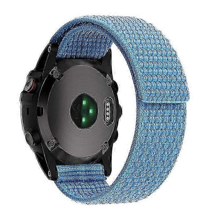 Compatible For Garmin Forerunner 965 / 955 / 945 / 935 Adjustable Watch Strap Stitching Nylon Loop Wrist Band