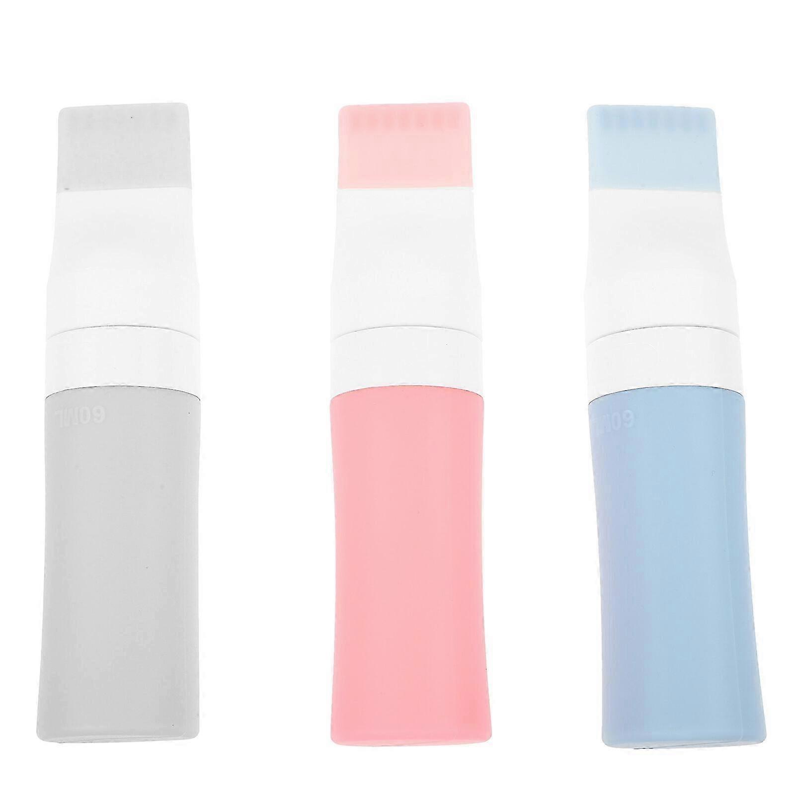 3 pcs Hair Dye Applicator Bottles with Root Comb
