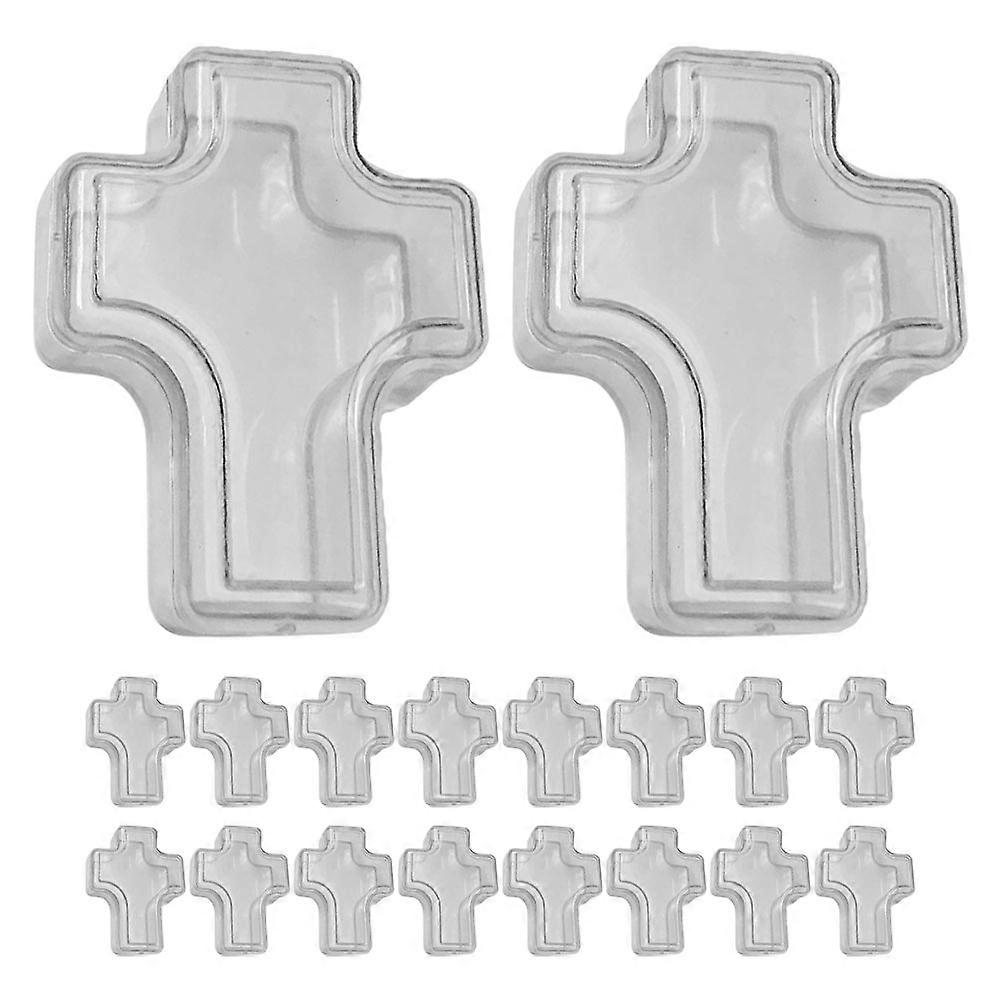 Plastic Cross-Shaped Case for Small Objects, Maintains Order in Your Space