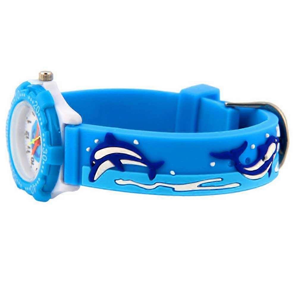 Kids Electric Watch with Lovely Dolphin Design and Reliable Performance