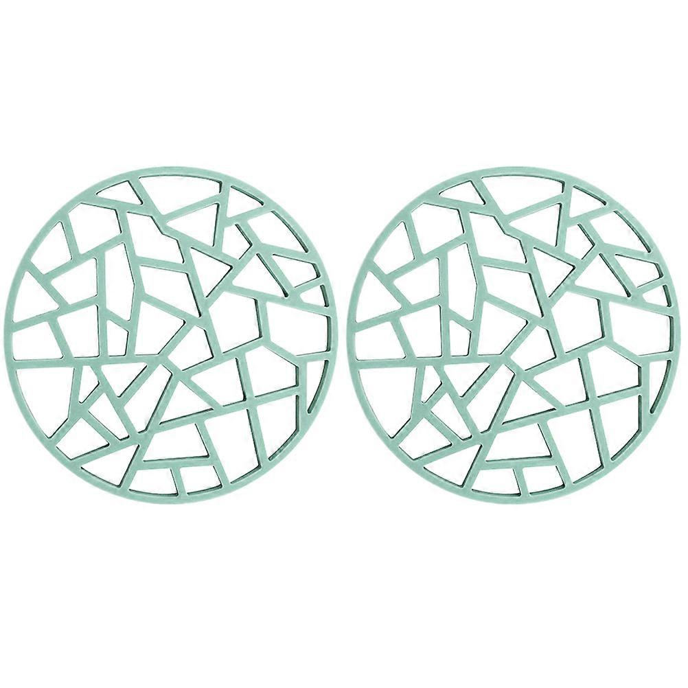 Dining Table Pad Insulation Mat For Kitchen Use 2Pcs Light Table Surface