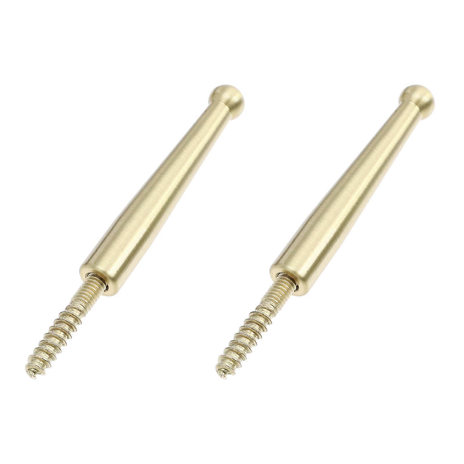 Golden Brass Coat Hook for Home Use Rustproof and Portable 2pcs