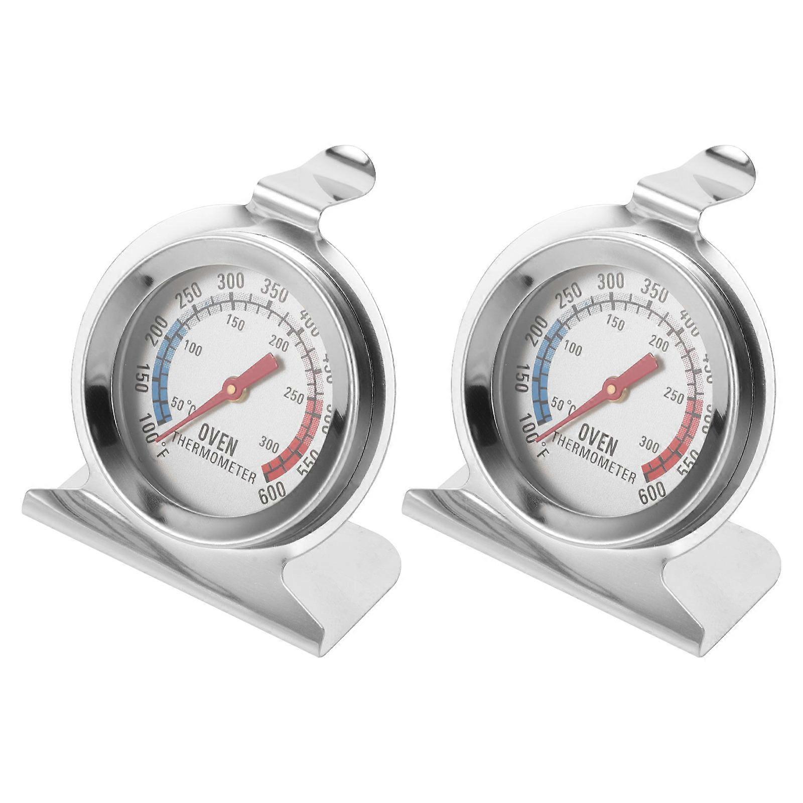 Accurate Oven Thermometer for Barbecue Professional Chefs Instant Read Certified 50℃ to 300℃ 2Pcs