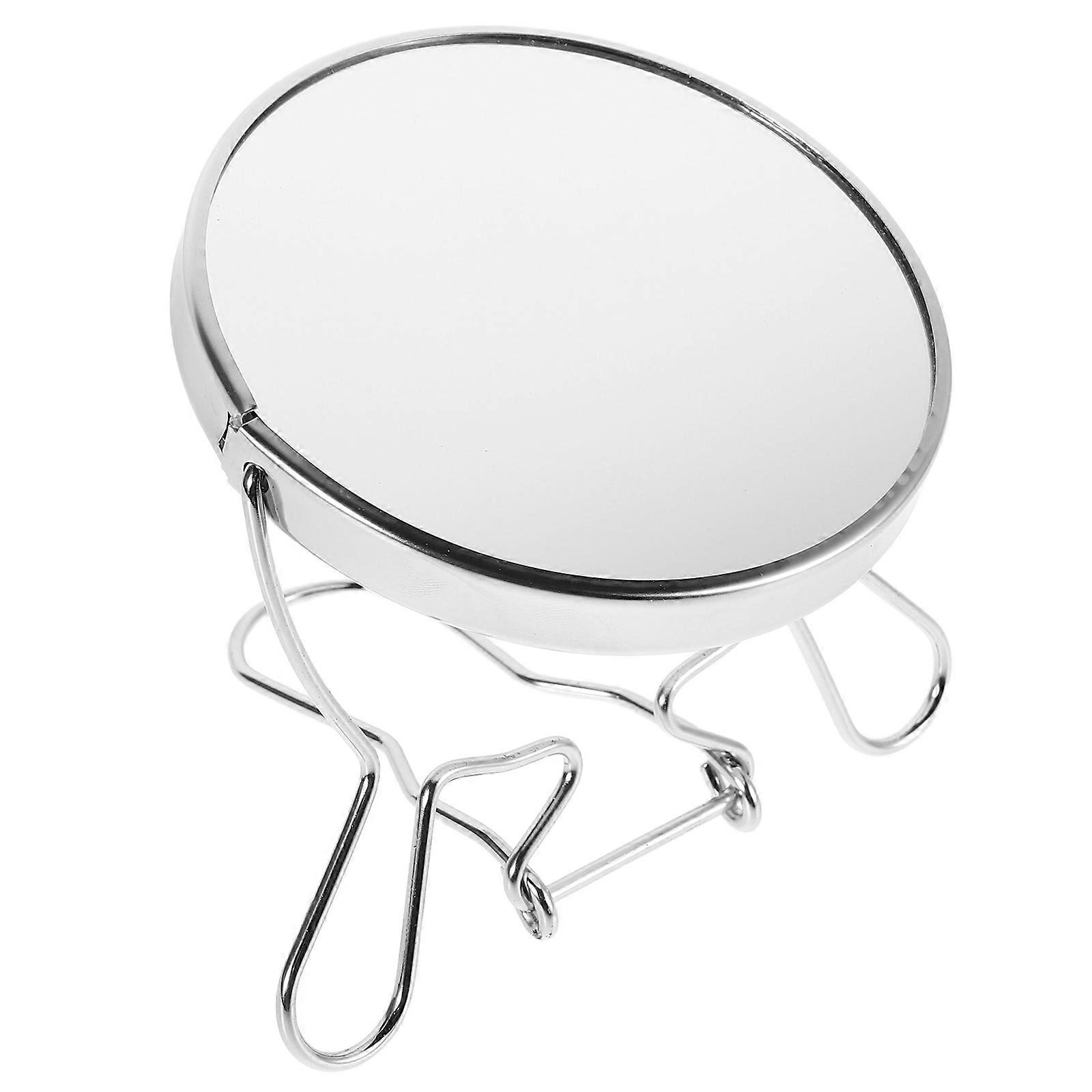 Rotating Tabletop Makeup Mirror with Dual Sided Design for Vanity, Dressing Table Use – Durable Reflective Surface for Grooming and Beauty Routines