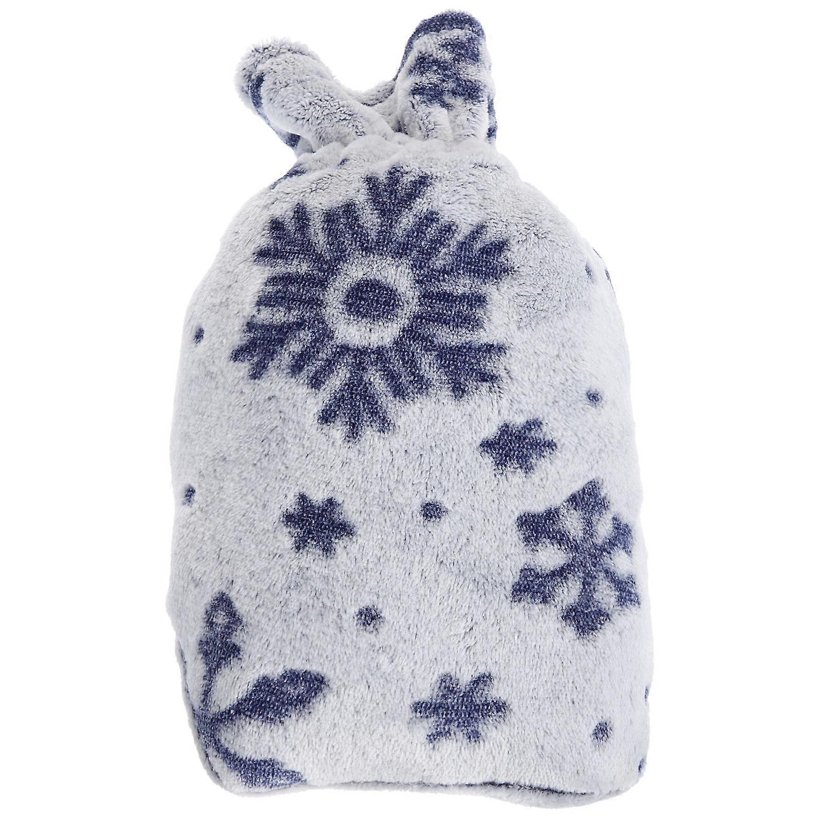 Hot Water Bottle Cover Rectangular Chic Protector for Hot Water Bag 25x16cm Reusable 1Pack