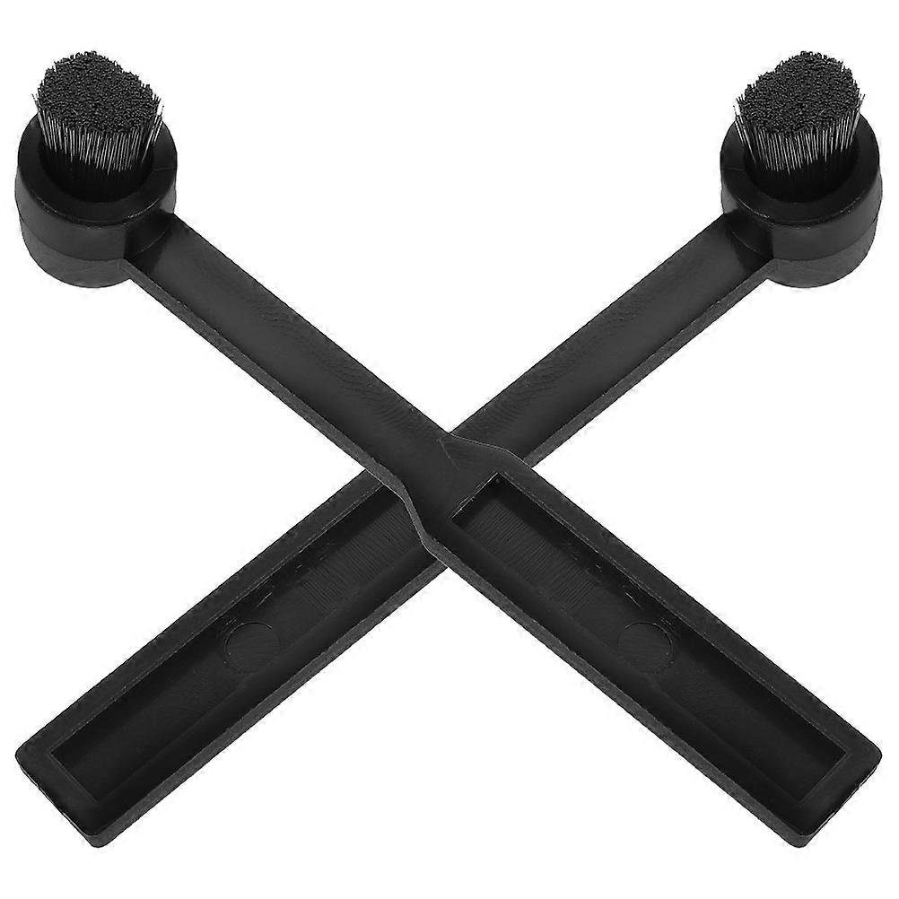 2pcsVintage Vinyl Record Cleaning Brush Anti-Static Vinyl Record Stylus Cleaner Brush for Turntable Stylus, Record Player Needle, and Phonograph