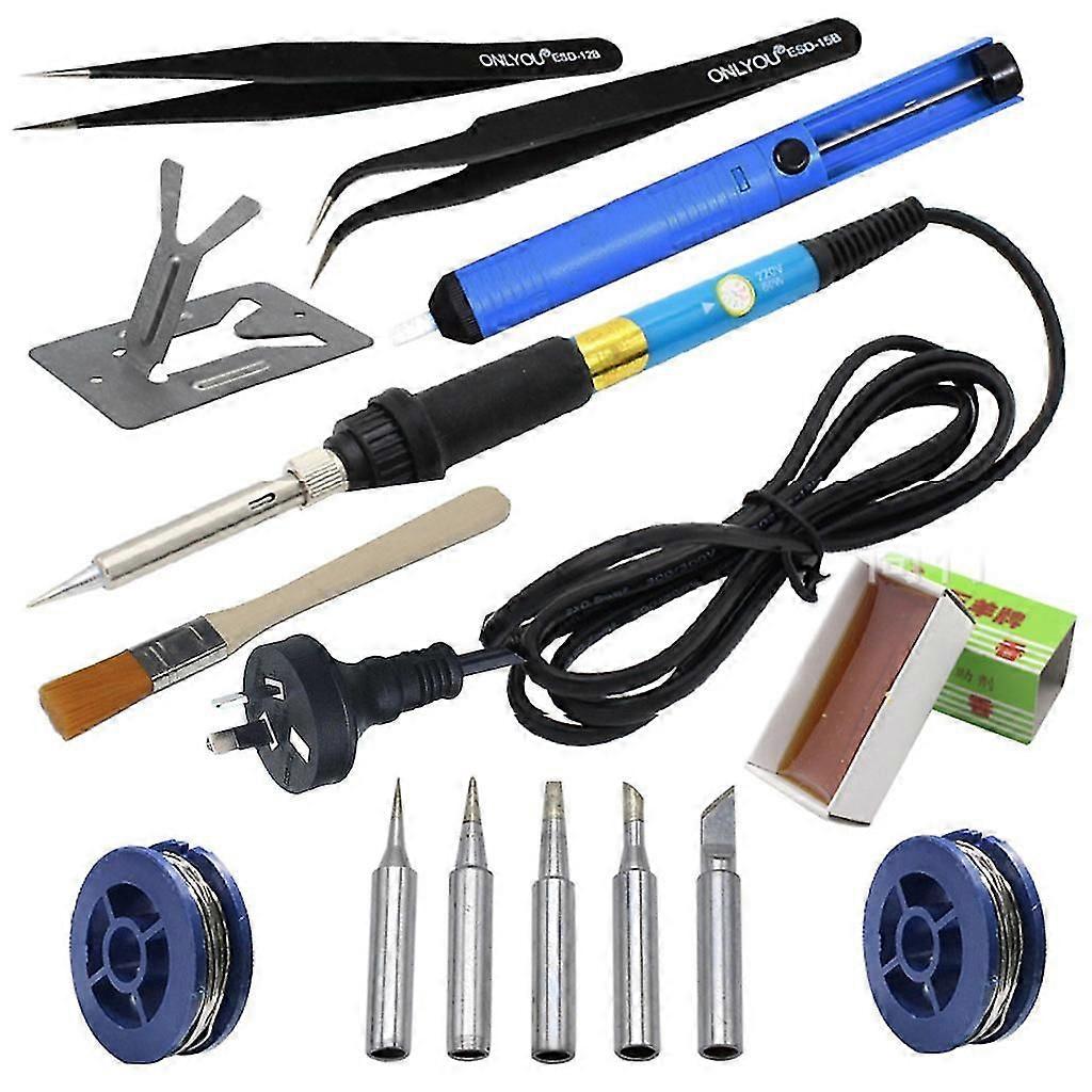 Professional Soldering Iron Kit Electronic Circuit Boards Computers Diy