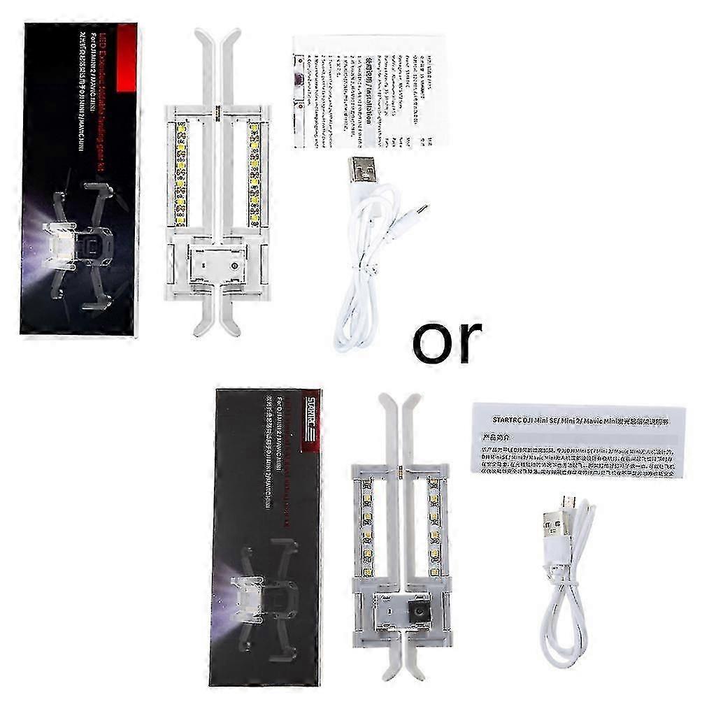 Quick Release Led Landing Gear For Mavic Mini/mini 2 Drone Height Extender