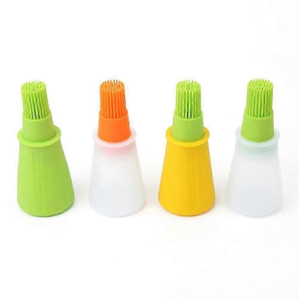 Portable Barbecue Oil Brush Silicone Baking Tool High Temperature Bakeware Accessory