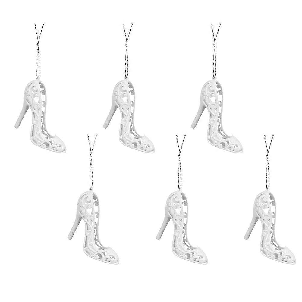 Here's a polished and engaging product description for your **6pcs High Heels Xmas Hanging Ornaments**:
🎄 **Elegant High Heel Christmas