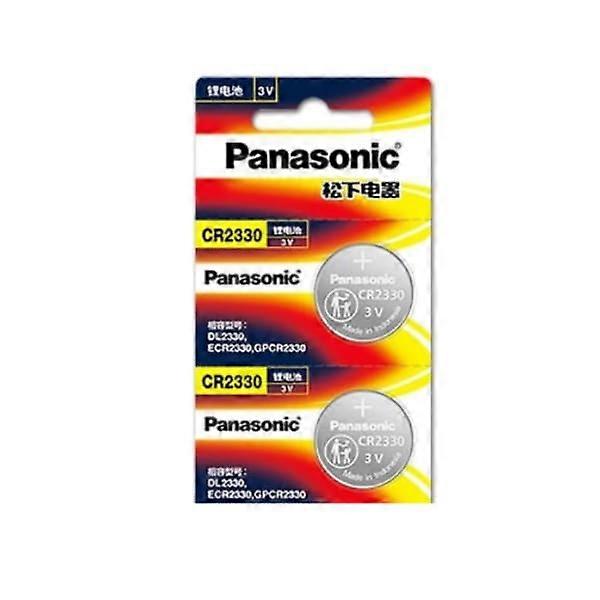 Panasonic Cr2330 Watch Batteries (2 Pack)