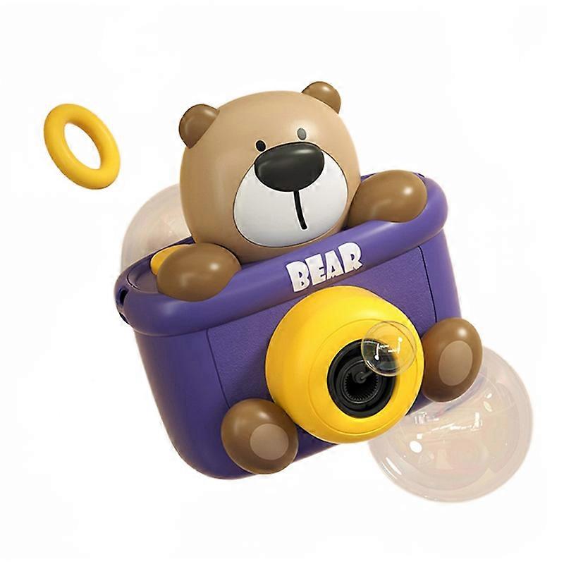 Bubble Gun Toys Summer Bear Duck Camera Bubble Machine