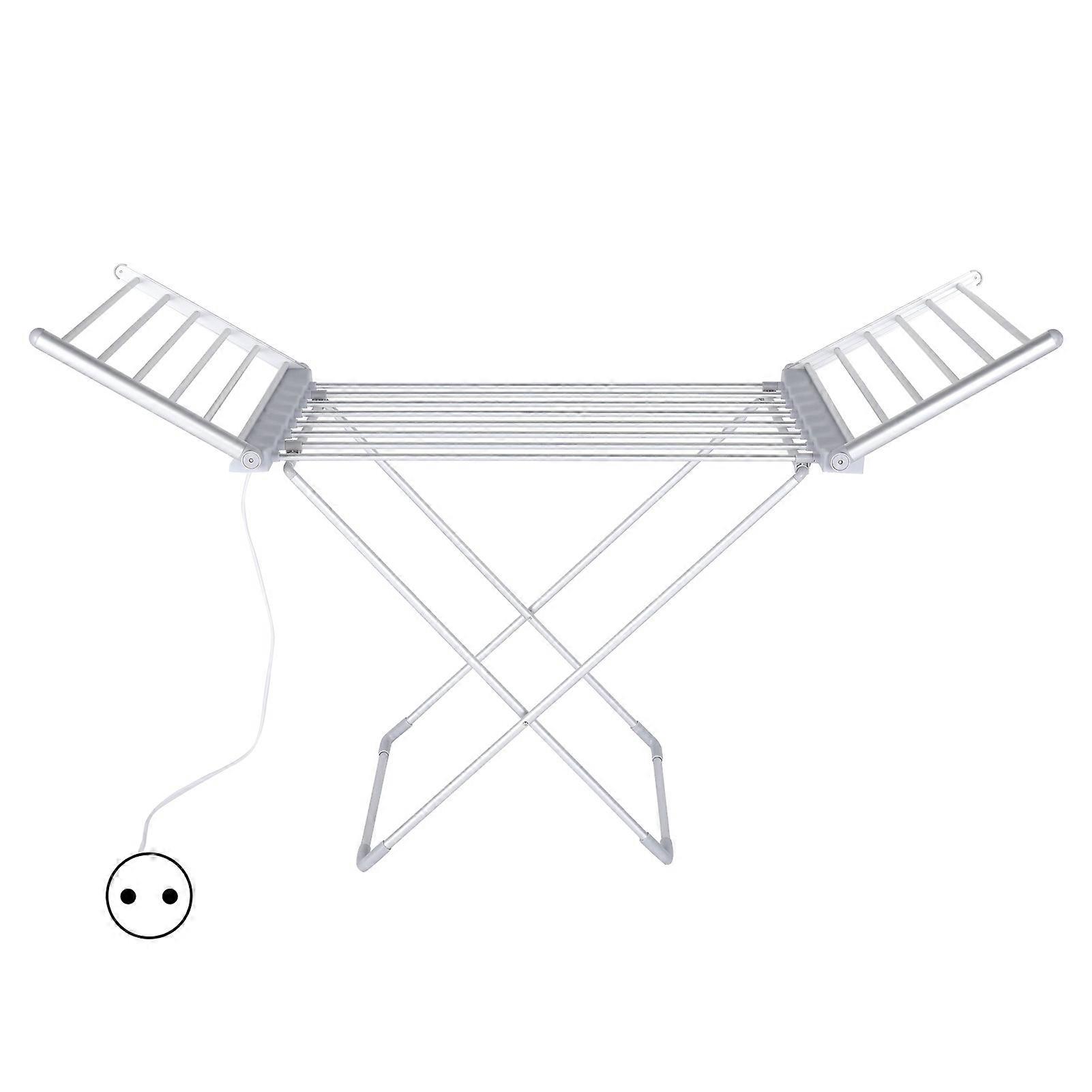 Electric Heated Clothes Dryer, Portable and Foldable, Indoor Clothes Drying Rack, 220-240V EU