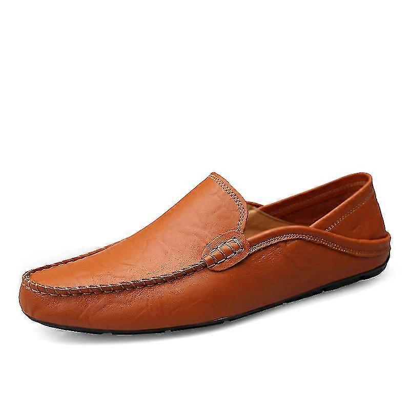 Freizeitschuhe aus echtem Leder für Herren mit weicher Sohle