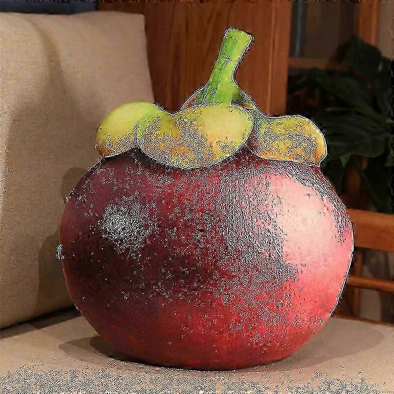 35-55 cm realistische Frucht-Plüschtier-Simulation mit Apfel, Wassermelone, Zitrone, Litschi, Mango, Erdbeere, Ananas und Durian gefüllt p